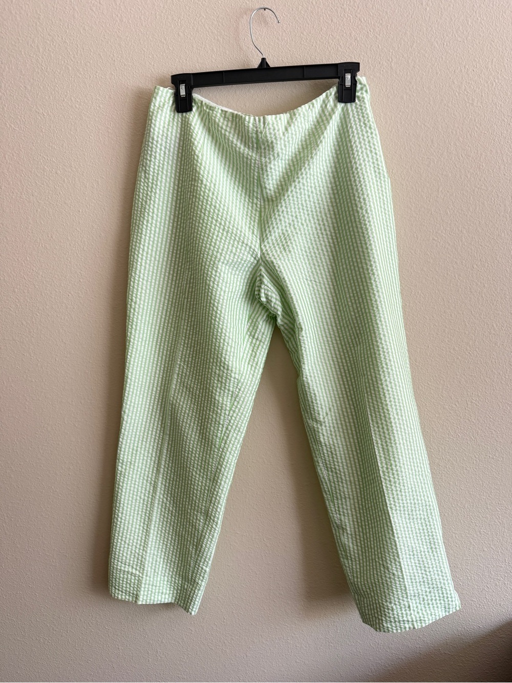 Ralph Lauren Light Green Seersucker Chinos